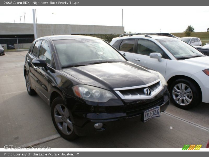 Nighthawk Black Pearl / Taupe 2008 Acura RDX