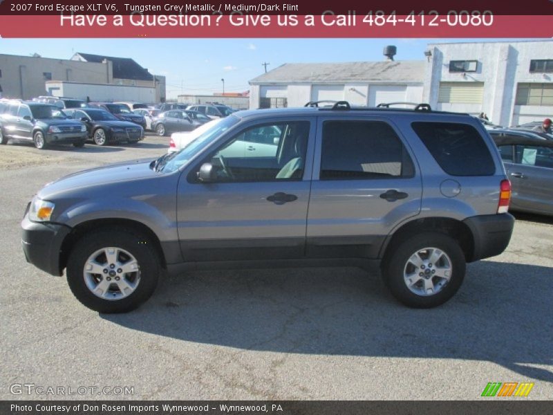 Tungsten Grey Metallic / Medium/Dark Flint 2007 Ford Escape XLT V6