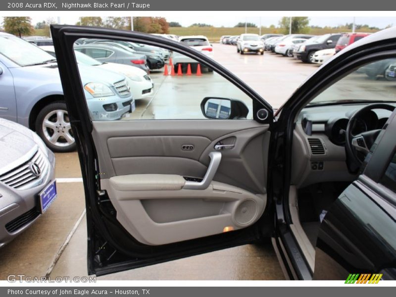 Nighthawk Black Pearl / Taupe 2008 Acura RDX