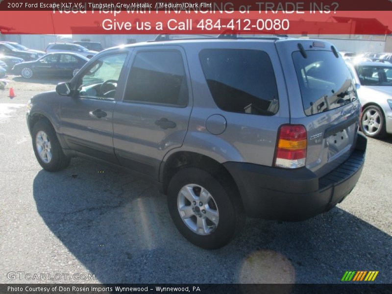 Tungsten Grey Metallic / Medium/Dark Flint 2007 Ford Escape XLT V6
