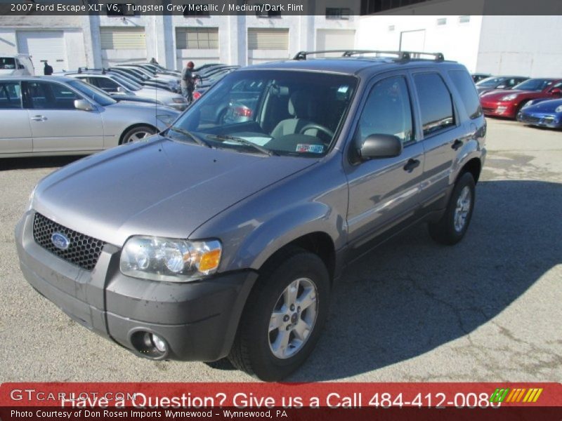 Tungsten Grey Metallic / Medium/Dark Flint 2007 Ford Escape XLT V6