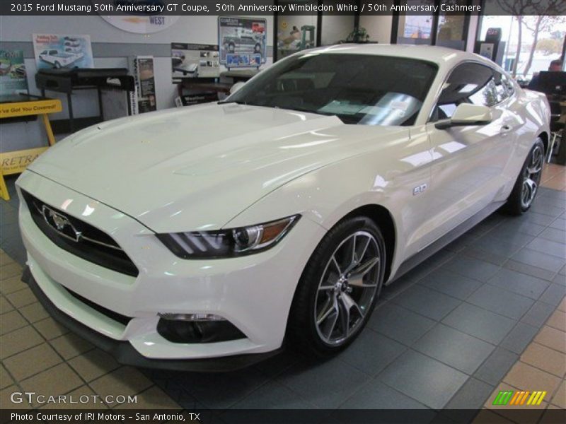 Front 3/4 View of 2015 Mustang 50th Anniversary GT Coupe