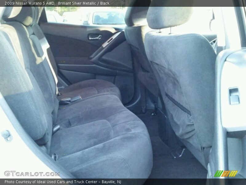 Brilliant Silver Metallic / Black 2009 Nissan Murano S AWD
