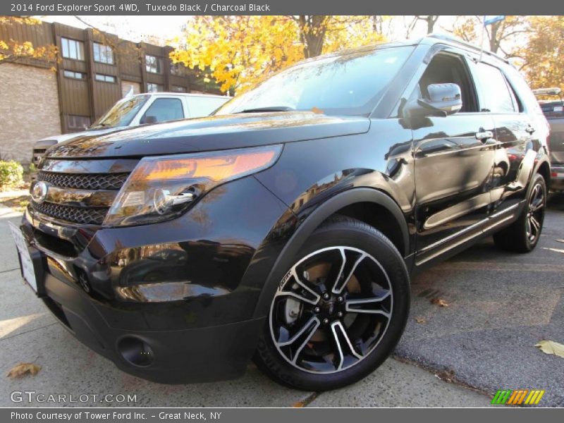 Tuxedo Black / Charcoal Black 2014 Ford Explorer Sport 4WD