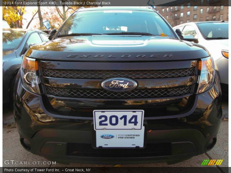 Tuxedo Black / Charcoal Black 2014 Ford Explorer Sport 4WD