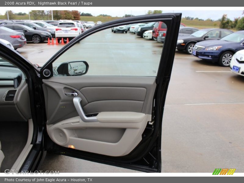Nighthawk Black Pearl / Taupe 2008 Acura RDX