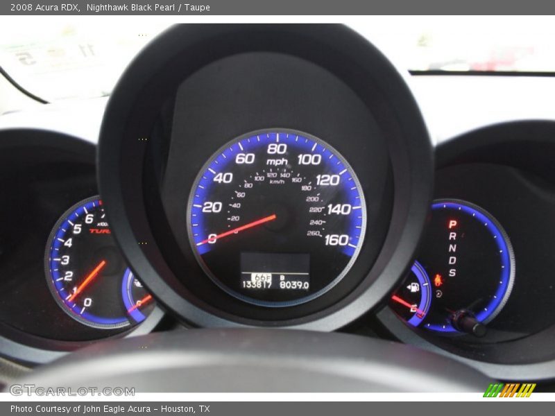 Nighthawk Black Pearl / Taupe 2008 Acura RDX