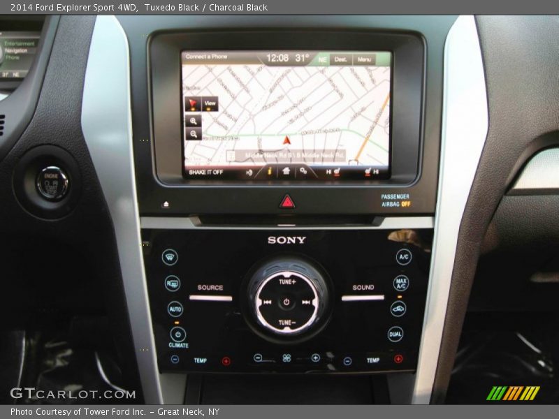 Tuxedo Black / Charcoal Black 2014 Ford Explorer Sport 4WD