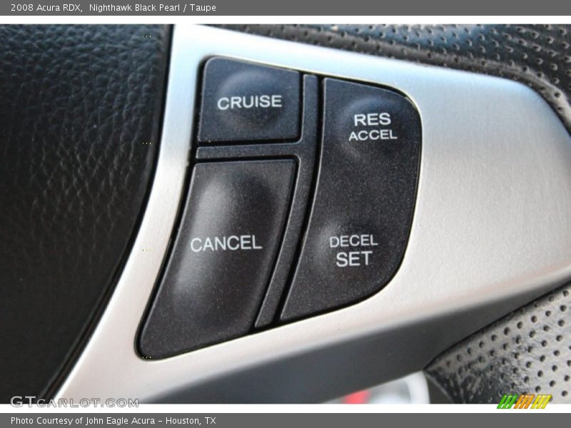Nighthawk Black Pearl / Taupe 2008 Acura RDX