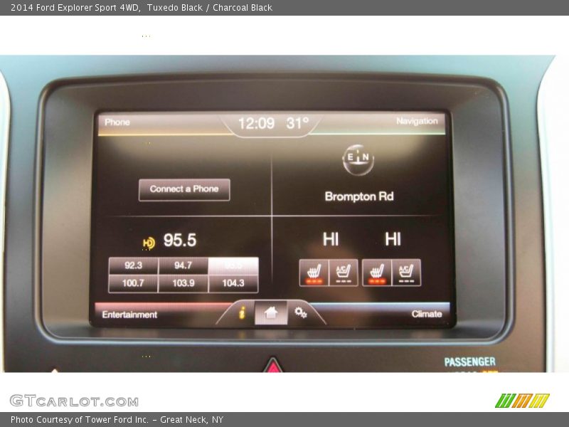 Tuxedo Black / Charcoal Black 2014 Ford Explorer Sport 4WD