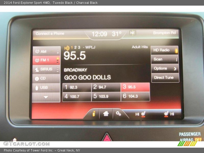 Tuxedo Black / Charcoal Black 2014 Ford Explorer Sport 4WD