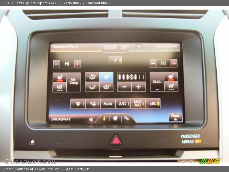 Tuxedo Black / Charcoal Black 2014 Ford Explorer Sport 4WD