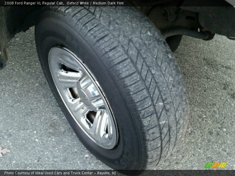Oxford White / Medium Dark Flint 2008 Ford Ranger XL Regular Cab