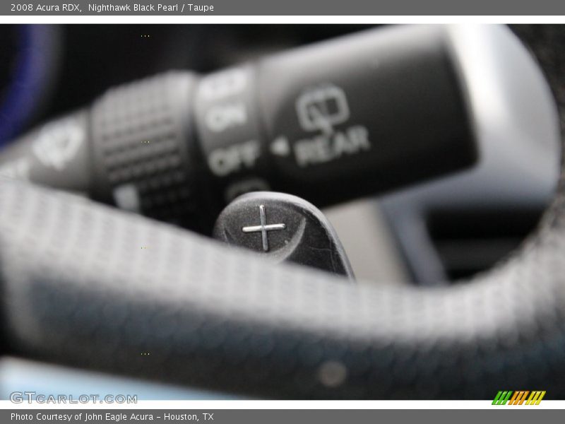 Nighthawk Black Pearl / Taupe 2008 Acura RDX