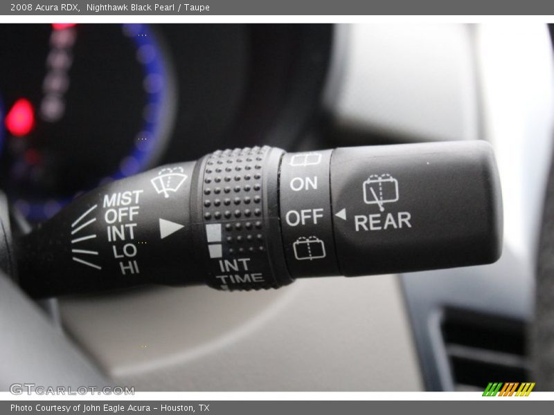 Nighthawk Black Pearl / Taupe 2008 Acura RDX