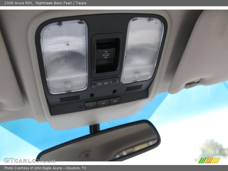Nighthawk Black Pearl / Taupe 2008 Acura RDX