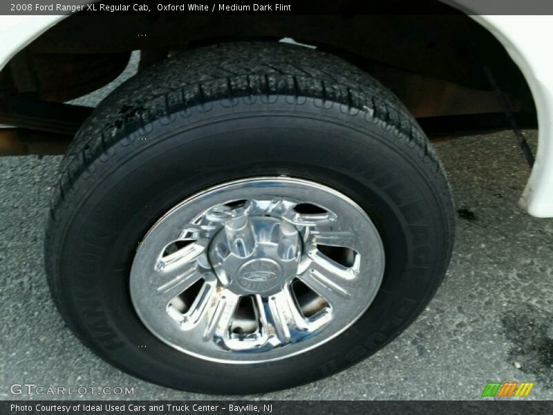 Oxford White / Medium Dark Flint 2008 Ford Ranger XL Regular Cab