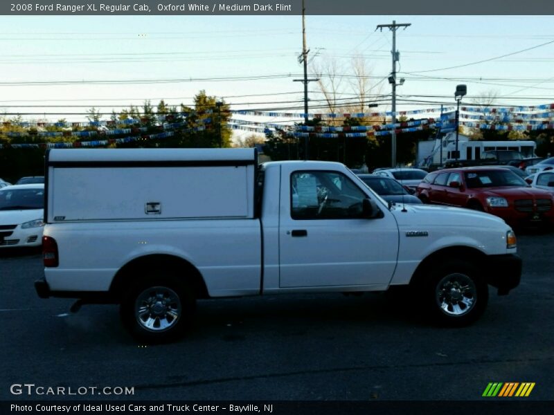 Oxford White / Medium Dark Flint 2008 Ford Ranger XL Regular Cab