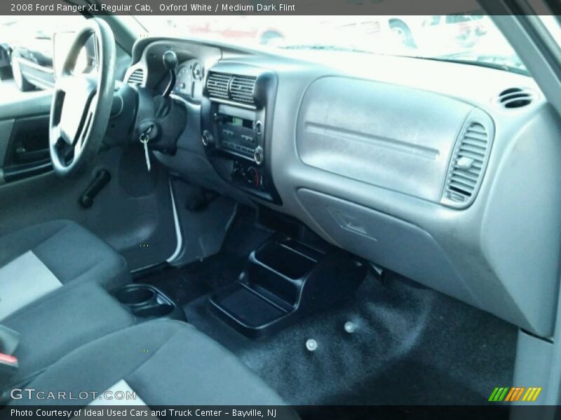 Oxford White / Medium Dark Flint 2008 Ford Ranger XL Regular Cab
