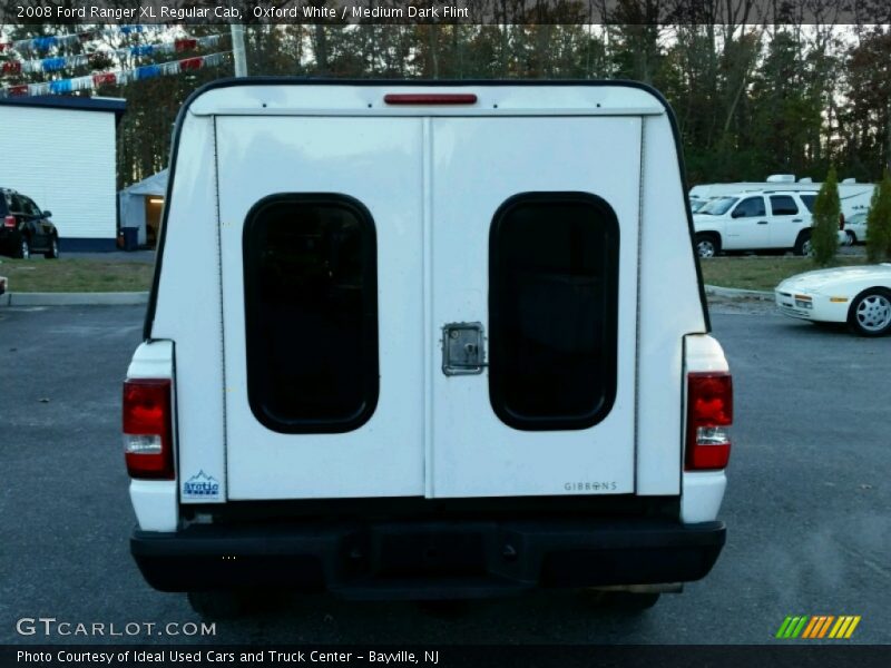 Oxford White / Medium Dark Flint 2008 Ford Ranger XL Regular Cab