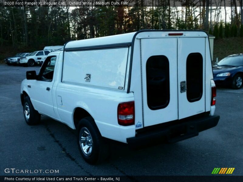 Oxford White / Medium Dark Flint 2008 Ford Ranger XL Regular Cab