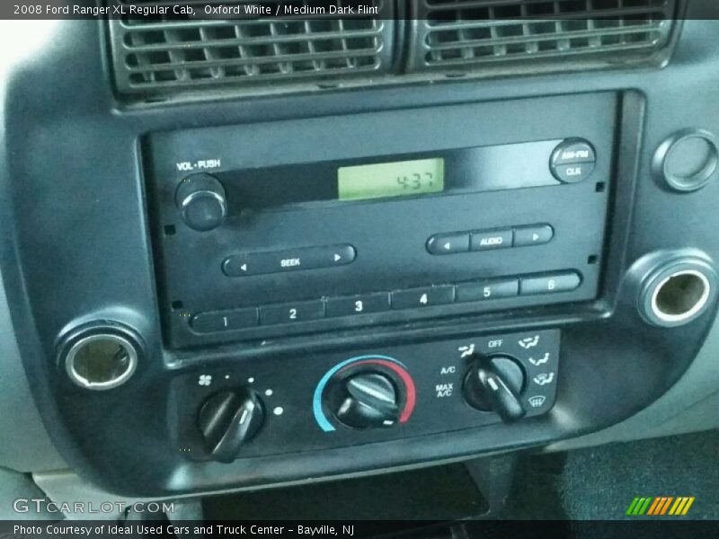 Oxford White / Medium Dark Flint 2008 Ford Ranger XL Regular Cab
