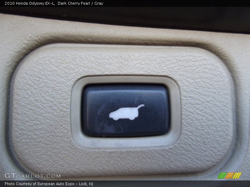 Dark Cherry Pearl / Gray 2010 Honda Odyssey EX-L