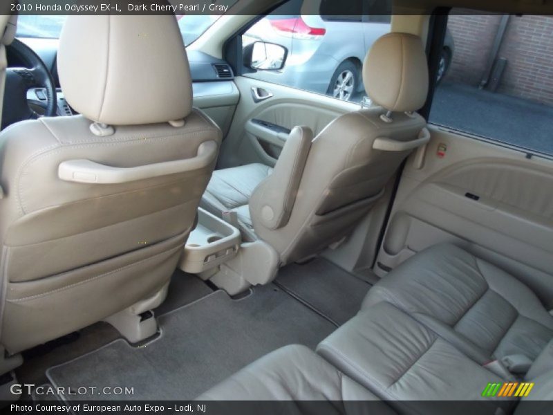 Dark Cherry Pearl / Gray 2010 Honda Odyssey EX-L