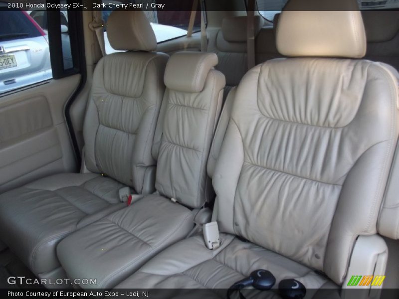 Dark Cherry Pearl / Gray 2010 Honda Odyssey EX-L