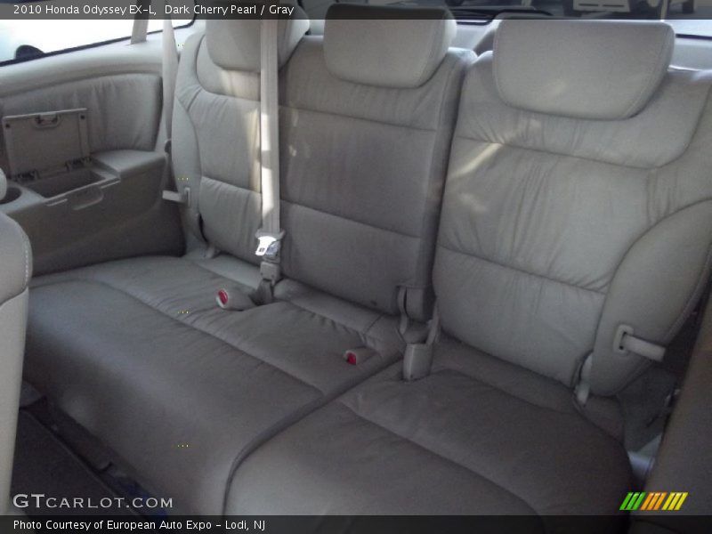 Dark Cherry Pearl / Gray 2010 Honda Odyssey EX-L
