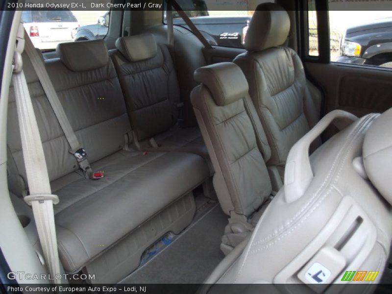 Dark Cherry Pearl / Gray 2010 Honda Odyssey EX-L