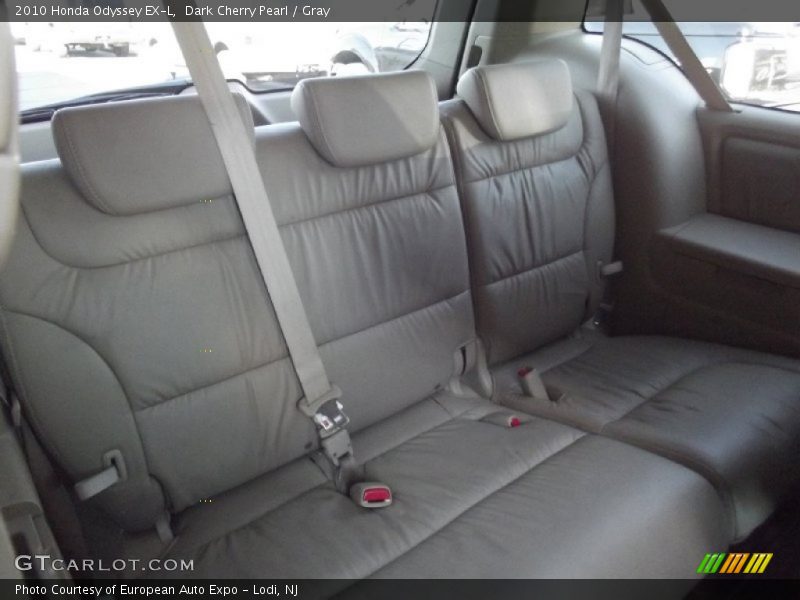 Dark Cherry Pearl / Gray 2010 Honda Odyssey EX-L