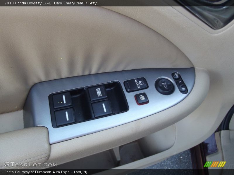Dark Cherry Pearl / Gray 2010 Honda Odyssey EX-L