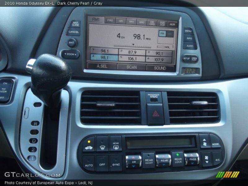 Dark Cherry Pearl / Gray 2010 Honda Odyssey EX-L