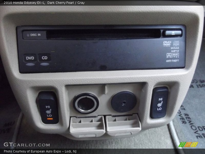 Dark Cherry Pearl / Gray 2010 Honda Odyssey EX-L