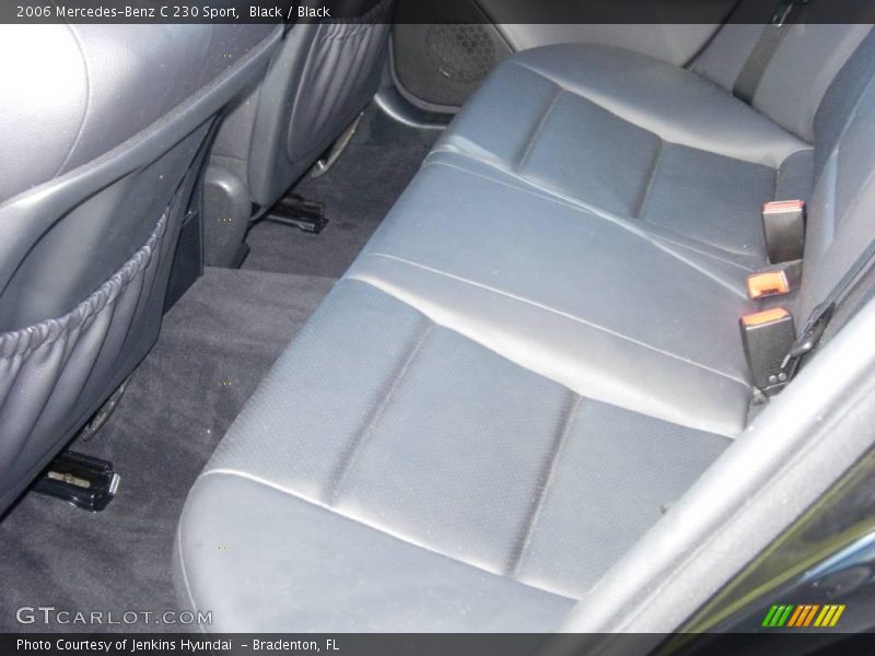 Black / Black 2006 Mercedes-Benz C 230 Sport