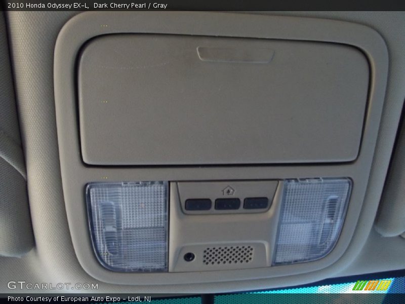 Dark Cherry Pearl / Gray 2010 Honda Odyssey EX-L