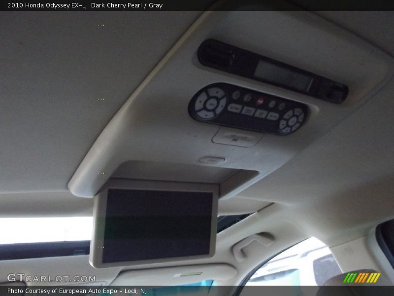 Dark Cherry Pearl / Gray 2010 Honda Odyssey EX-L