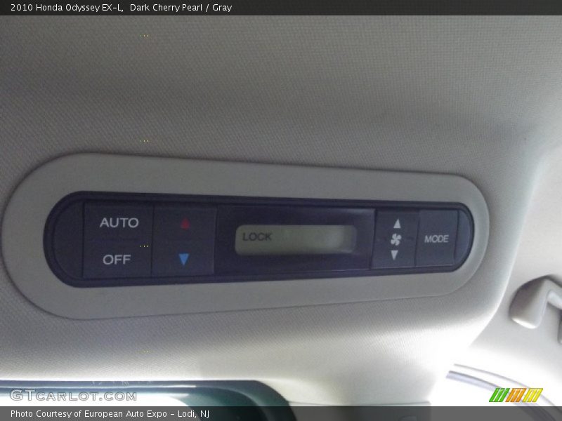 Dark Cherry Pearl / Gray 2010 Honda Odyssey EX-L