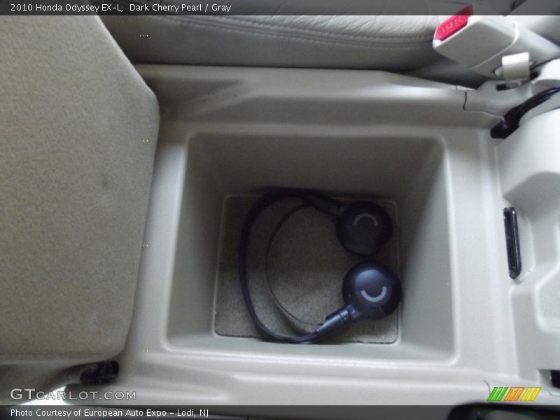 Dark Cherry Pearl / Gray 2010 Honda Odyssey EX-L