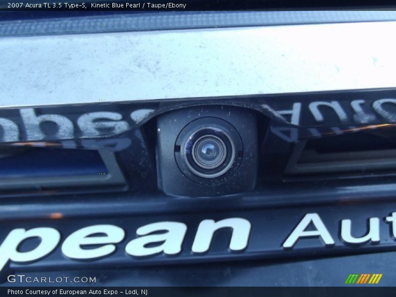 Kinetic Blue Pearl / Taupe/Ebony 2007 Acura TL 3.5 Type-S
