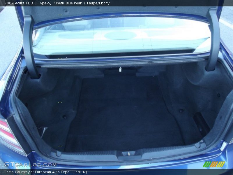 Kinetic Blue Pearl / Taupe/Ebony 2007 Acura TL 3.5 Type-S