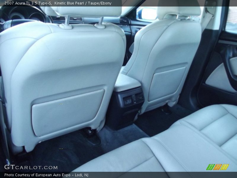 Kinetic Blue Pearl / Taupe/Ebony 2007 Acura TL 3.5 Type-S