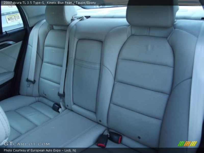 Kinetic Blue Pearl / Taupe/Ebony 2007 Acura TL 3.5 Type-S