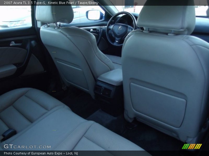 Kinetic Blue Pearl / Taupe/Ebony 2007 Acura TL 3.5 Type-S