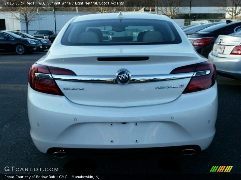 Summit White / Light Neutral/Cocoa Accents 2015 Buick Regal FWD
