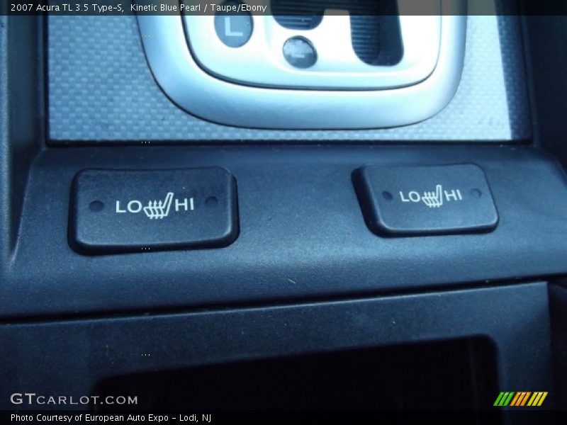 Kinetic Blue Pearl / Taupe/Ebony 2007 Acura TL 3.5 Type-S