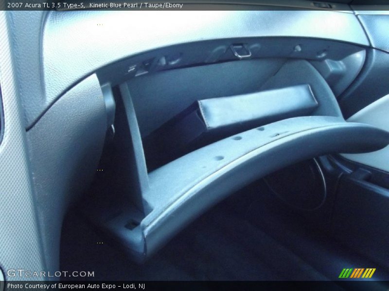 Kinetic Blue Pearl / Taupe/Ebony 2007 Acura TL 3.5 Type-S