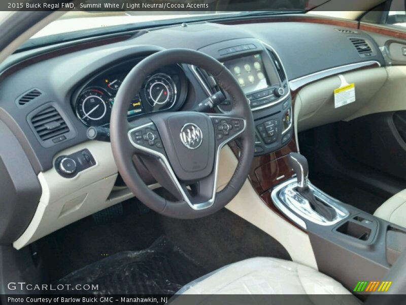 Light Neutral/Cocoa Accents Interior - 2015 Regal FWD 