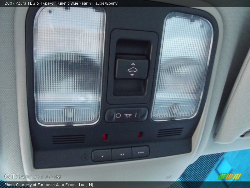 Kinetic Blue Pearl / Taupe/Ebony 2007 Acura TL 3.5 Type-S